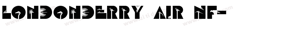 Londonderry Air NF字体转换